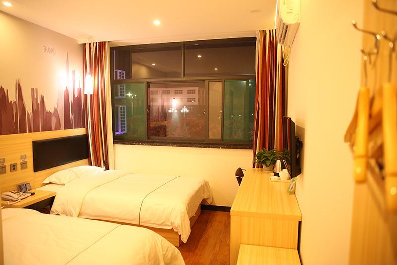 Thank Inn Chain Hotel Shandong Weifang Qingzhou Railway Station Gaoliu Ngoại thất bức ảnh